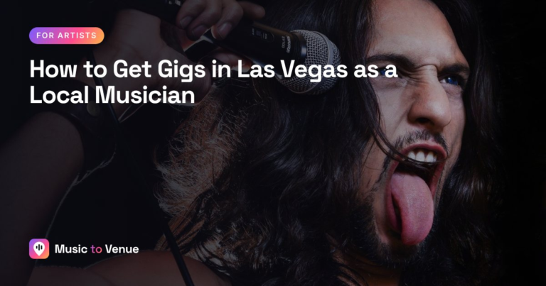 How to Get Gigs in Las Vegas as a Local Musician