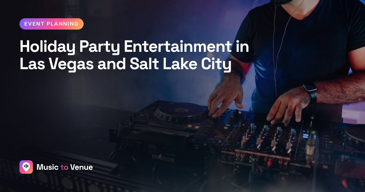 Holiday Party Entertainment in Las Vegas and Salt Lake City