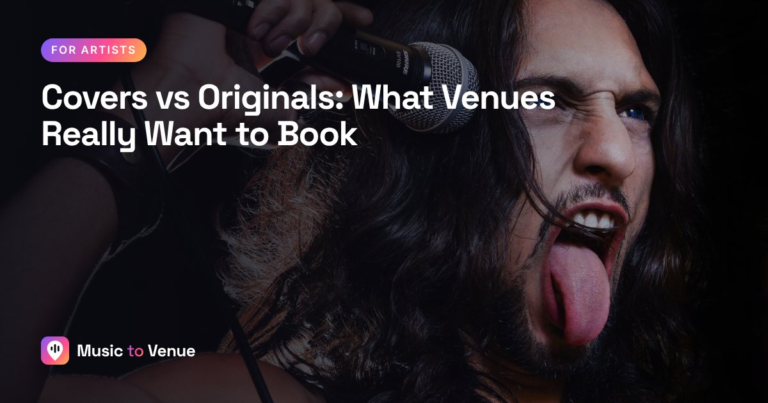 Covers vs Originals: What Venues Really Want to Book